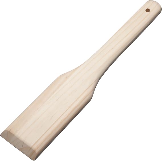 Winco Wooden Stirring Paddle, 18-Inch Brown