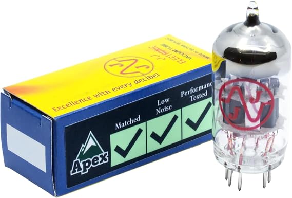 12AX7 / ECC83, JJ Electronics, Apex Matched & Performance Tested Vacuum Tube