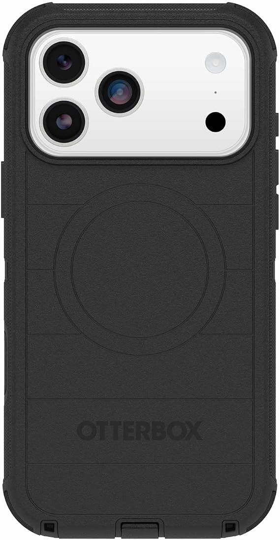 OtterBox Defender Pro compatlble with MagSafe Case w/Camera Control iPhone 17 Pro Max Black