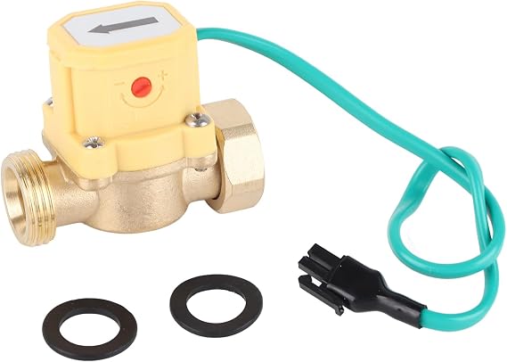 Electronic Pipe Boosting Pump Switch, Automatic Pressure Control Switch for Solar Water Heater Home Water Pressure Boosting High Temperature Resistant G3 4 1 Pack