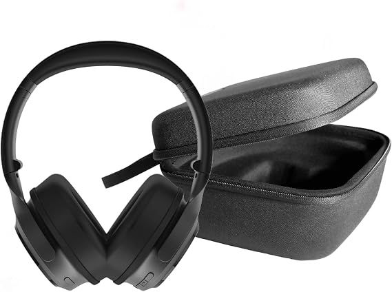 WYZE Wireless Noise Cancelling Over-Ear Headphones with Hard Case