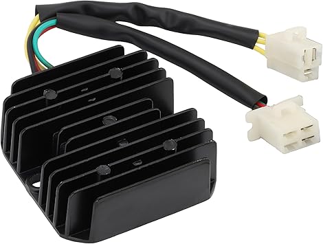 GOOFIT 6 Pin Voltage Regulator Rectifier Replacement for Elite CH150 CH150D Scooter ATV
