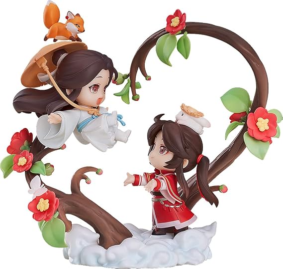 Good Smile Heaven Officials Blessing: Xie Lian & San Lang (Until I Reach Your Heart Version) Chibi Figures, Multicolor