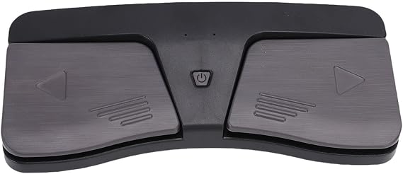 Wireless Page Turner Pedal, Bluetooth Music Footswitch Page Turner with Non Slip Pad for IOS Tablets, for Android, for IOS Smartphones