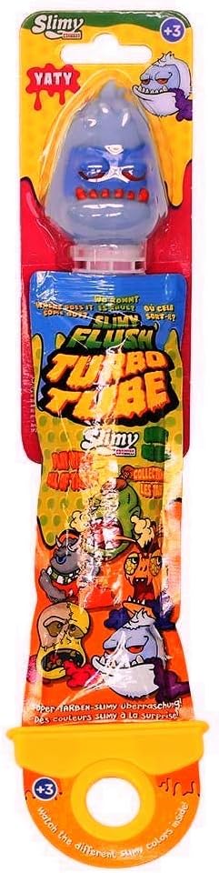 SLIMY Flush Turbo Tube Gooey Slime Toy- (Flint)