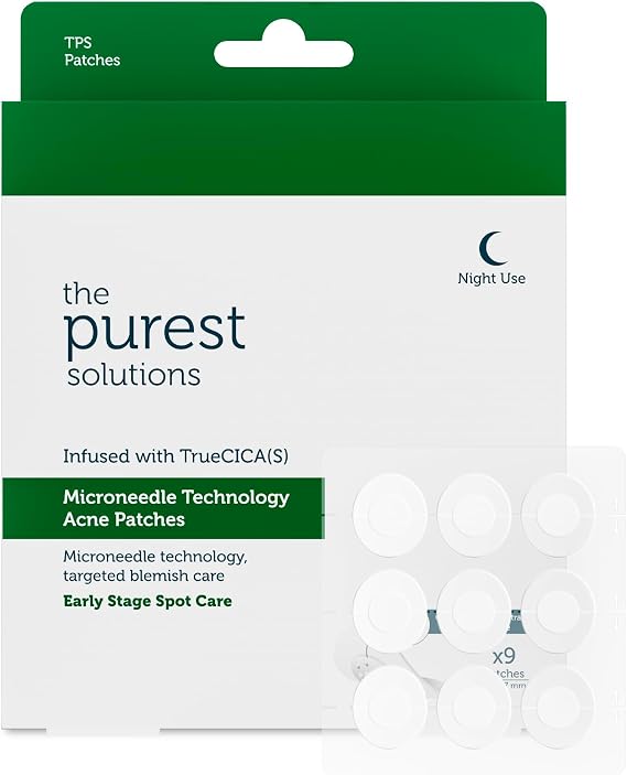The Purest Solutions Microneedle Akne Bandı 9'lu