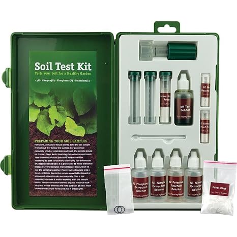 FarmTek Soil Testing Kit - Professional NPK & pH Analyzer