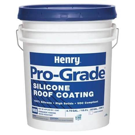 Henry Pro Grade 988 Silicone Roof Coating