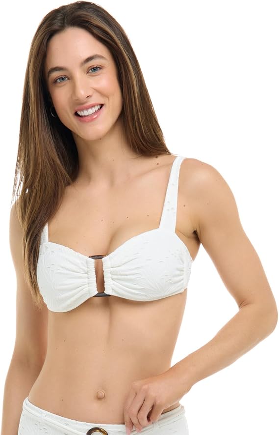 Skye Women's Ebba Bandeau Style Bikini Top Swimsuit