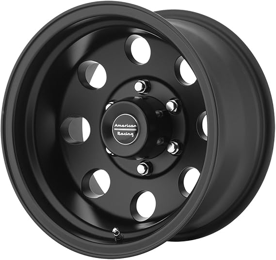 American Racing AR172 BAJA 16X8 5X4.5 4.5 0mm SATIN BLACK - AR1726865B
