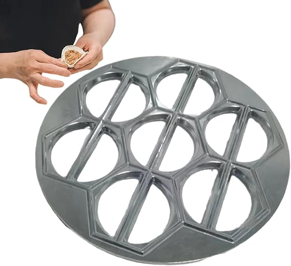Pelmeni Mold - Creative Heavy Pelmeni Press Molds for Dumplings | Chinese Dumplings Maker, Pastry Maker Mold, Lightweight Metal Mold for Home Kitchen Tools