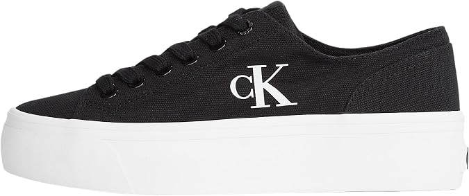 Calvin Klein Women’s Low Top Vulcanised Flatform Trainers
