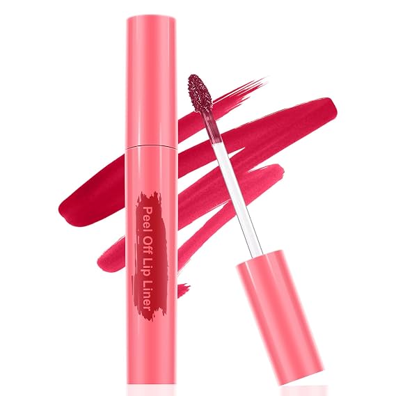 Lip liner stain slides over the skin, applying evenly without clumping. Lip tint stain peel off can be easily applied to your lips to keep them healthy (Mauve, 1 Count(Pack of 1))