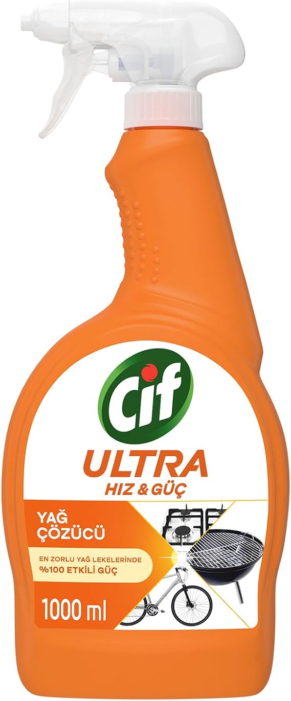 Cif Ultra Speed & Power Degreaser Spray Stain and Dirt Remover 1000ml