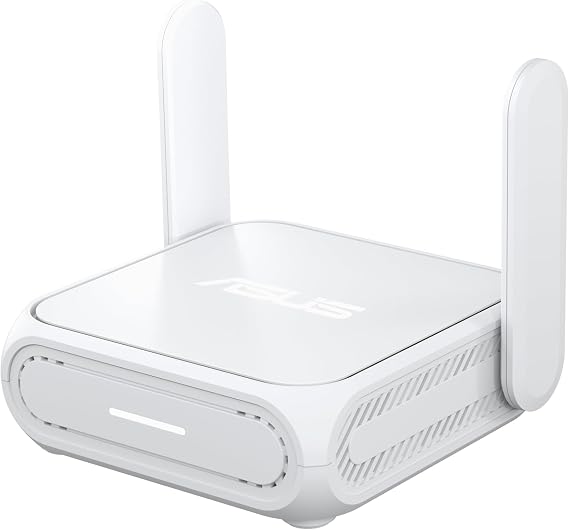 ASUS RT-BE58 Go Travel Router WiFi 7 Dual-Band, 3.6Gbps, Secure Public WiFi