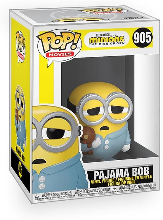 Epic Collectibles Minions - Pajama Bob in the Rise of Gru Vinyl Figure | Bundled with Box Protector Compatible for Funko