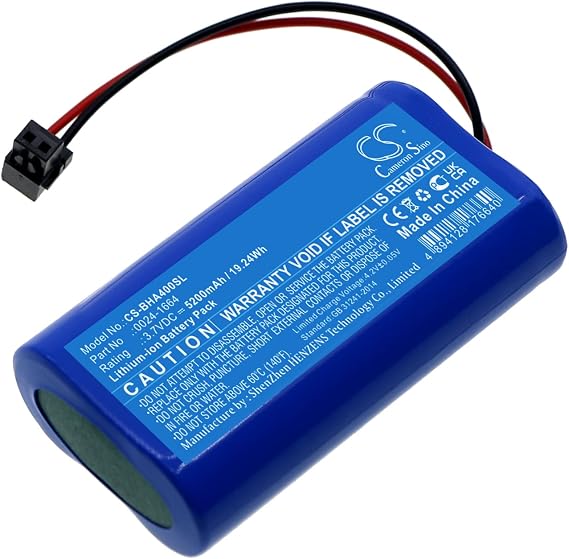 5200mAh 0024-1664 Battery for Bacharach PCA-400