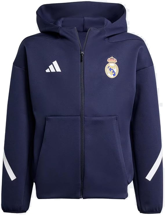 adidas Youth Real Madrid 25/26 Anthem Jacket (Legend Ink)