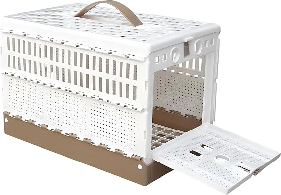 Cage for Birds Foldable Portable Escape-Proof Space Saving