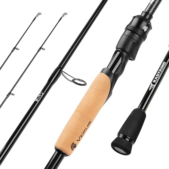 KastKing Verus Technique Twin-Tip Bass Spinning & Casting Fishing Rods