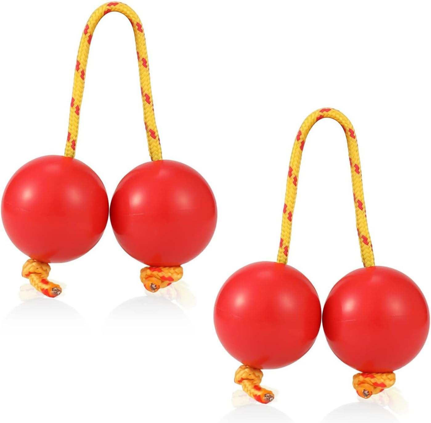 Kashaka Shaker Instrument Double Gourds Hand Shaker Balls for Adults Hand Percussion Aslatua Shaker for Wedding Party Musical Class 20cm Long