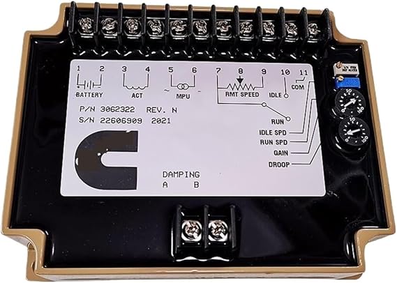 3062322 Engine Speed Controller Governor EFC EFC3062322 Generator Control Unit