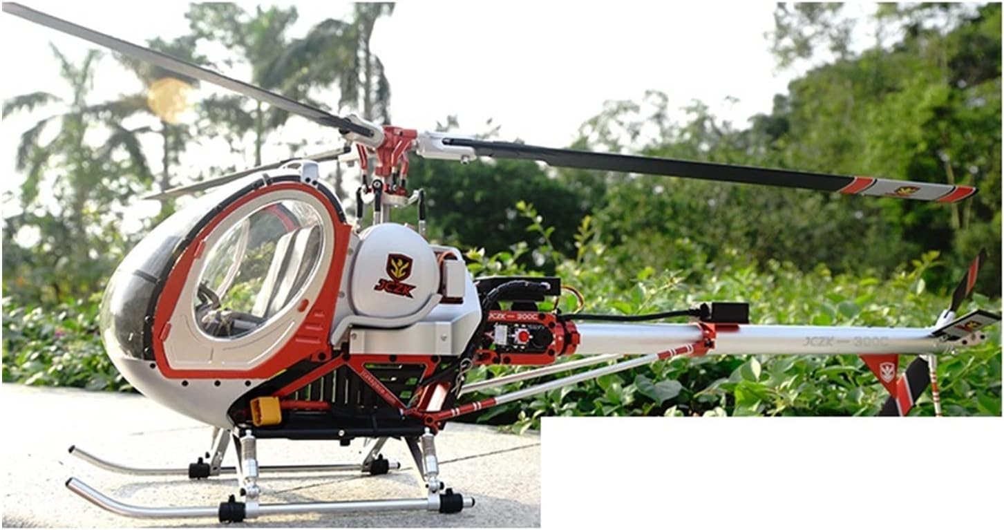KAYKAI JCZK 300C-PRO Metal AT9S PRO 12CH RC Helicopter 2.4G Brushless RTF Set DFC Electric High Simulation Helicopter H1 60A 3  Color : Mode 1