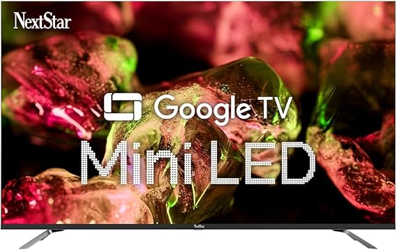 NextStar YE-55IDG11 55'' 140 Ekran Uydu Alıcılı 4K Ultra HD Google MiniLED TV [Enerji Sınıfı G] [Enerji Sınıfı G]