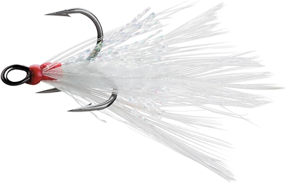 VMC Vmc Dressed X Rap Treble Hook Feather Package of
