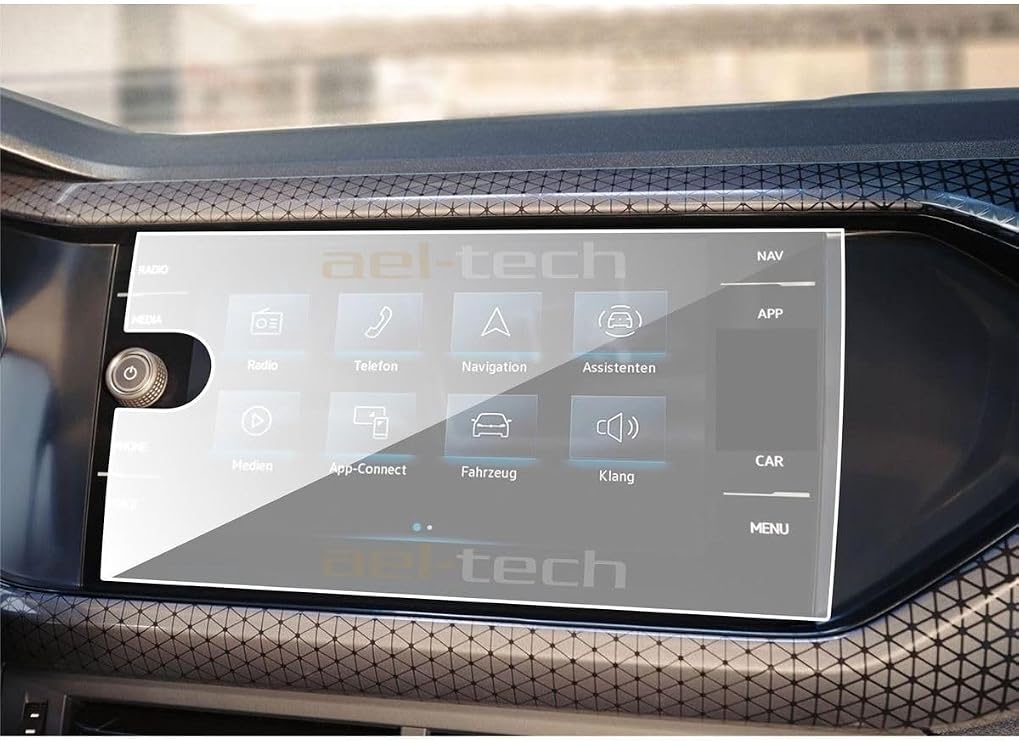 Volkswagen Makyajlı Taigo 8 inç Tek tuşlu Navigasyon uyumlu Nano Ekran Koruyucu 2024