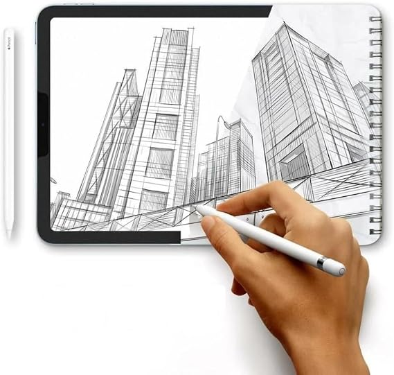 Paperlike Mıknatıslı Kağıt Hissi Veren Ekran Koruyucu Tablet için Mat Koruma Kullanılmadığında ile Çıkarılabilir Kalem Kullanımı için Uygundur 11 inc (ipad air 6, 7 2024, 2025)