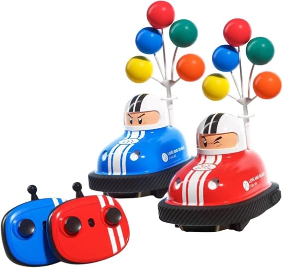 Exciting RC Bumper Cars RC Battle Car Specialty For Developing Hand Eye Coordination During Fun Competitive Playtime Sessions Toddlers Remote Control Cars Valentine's Day Gift
