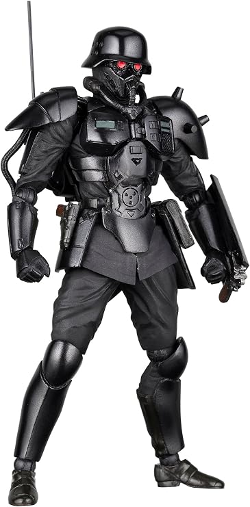 Kaiyodo The Red Spectacles Revoltech #061 Super Poseable Action Figure Kerberos Panzer Cop with Protect Gear