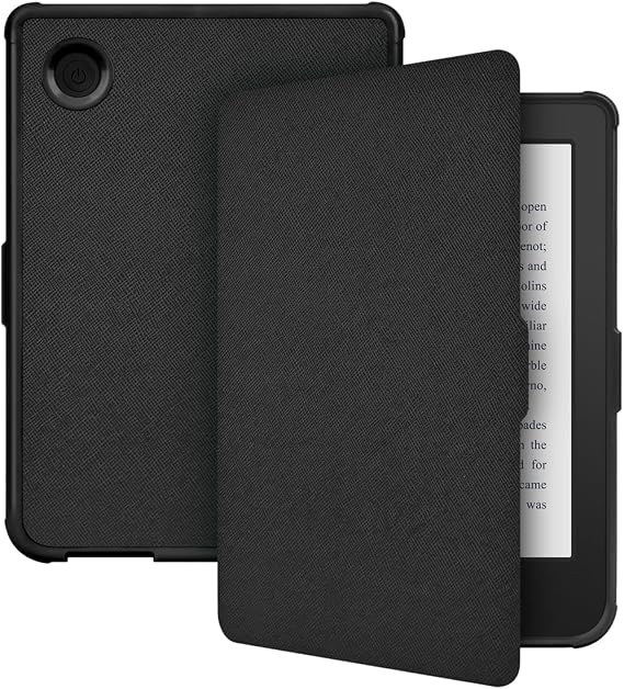 Zcooooool Anti-Slip Case 6" Studio Clara Color/Clara BW/Clara 2E Smart Sleep/Wake Cover Kobo Clara 2E Case/Clara Color Case/Clara BW Case, Black