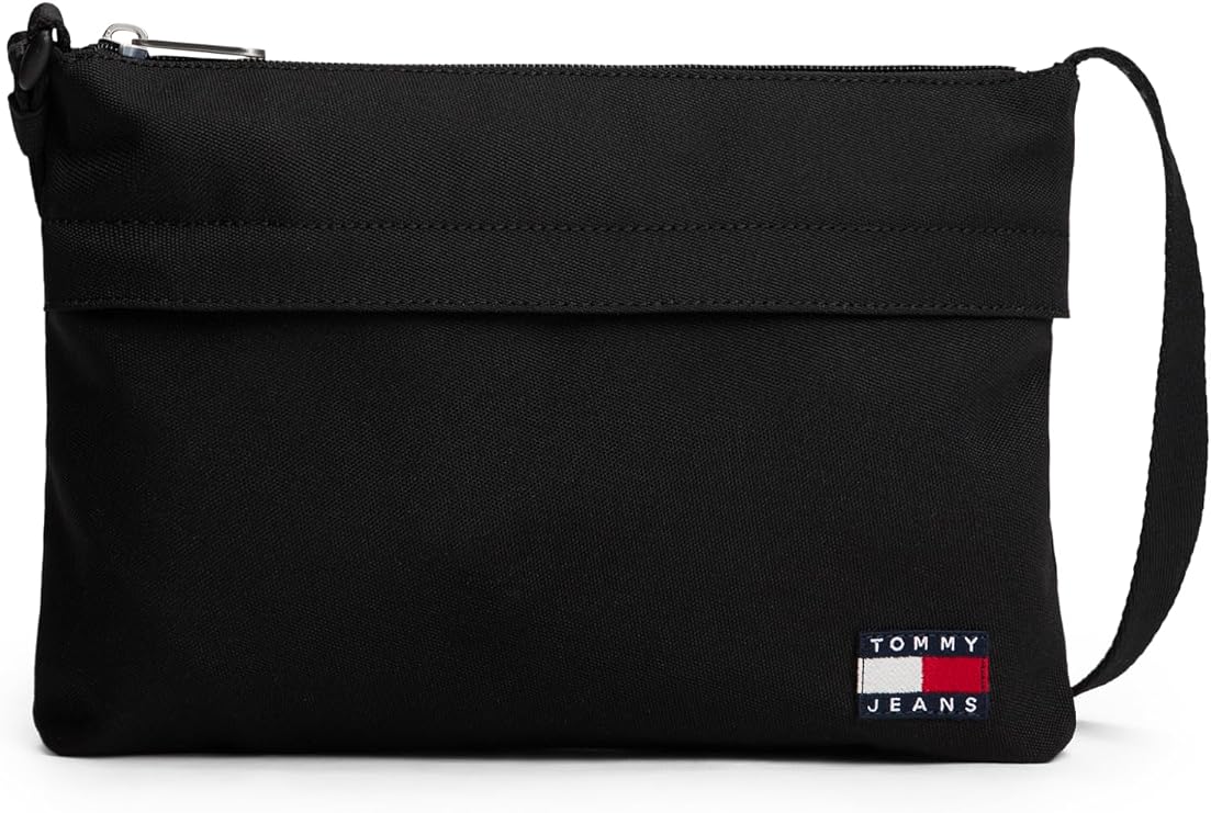 TOMMY HILFIGER TJM ESS DAILY SACOCHE Erkek Çanta, Siyah, Tek Beden
