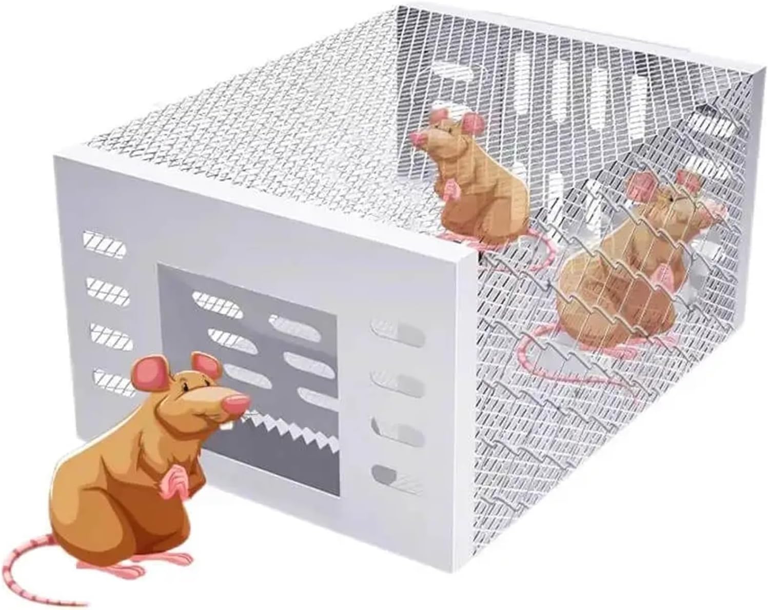 Automatic Household Mousetrap Automatic Continuous Cycle Mouse Household Rat and Mousetrap