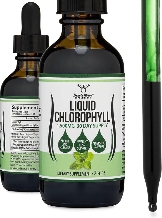 Liquid Chlorophyll Drops, Peppermint Flavored, 2 fl oz