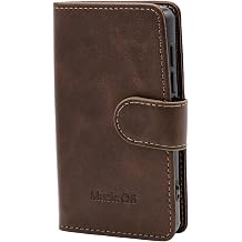 SAMVIX iPlatinum Leather Case for Music Q6 (Brown)