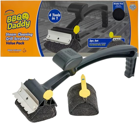 Scrub Daddy BBQ Daddy + Refill Heads