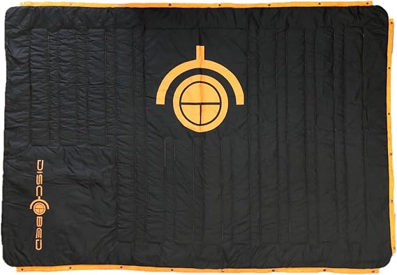 Disc-O-Bed Multifunctional Blanket, Poncho, Sleeping Bag, Pillow, Black