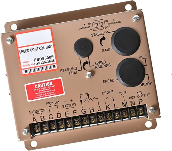 Engine Speed Controller ESD5500E Electronic Motor Speed Controllers
