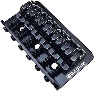 Z Series 3 Hole Mount Hard Tail Electric Guitar Tailpiece FCHZ3HTBK