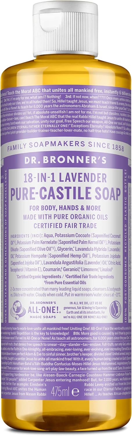 DR. BRONNER’S - Pure Castile Liquid Soap Lavender 475 ml