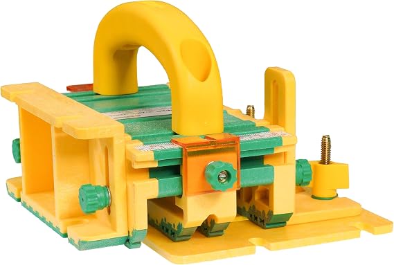 MICROJIG GRR-RIPPER Table Saw Push Block for Precision Cutting, Woodworking Safety Tool with Enhanced Grip Control, Router and Jointer Compatible, GR-200AIR