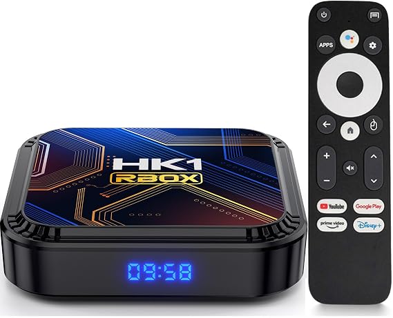 HK1 RBOX K8S Android 13.0 Equipped TV Box, 2G RAM + 16G ROM, 8K HDR, Bluetooth 4.0, Set-Top Box, USB3.0, 2.4G/5G WiFi, 100M LAN