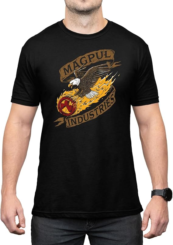 Magpul Men's Cotton Crew Neck Short Sleeve T-Shirt for Men