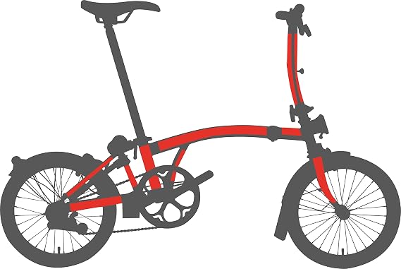 Bikeshield Full Brompton Pack, Matt Finish