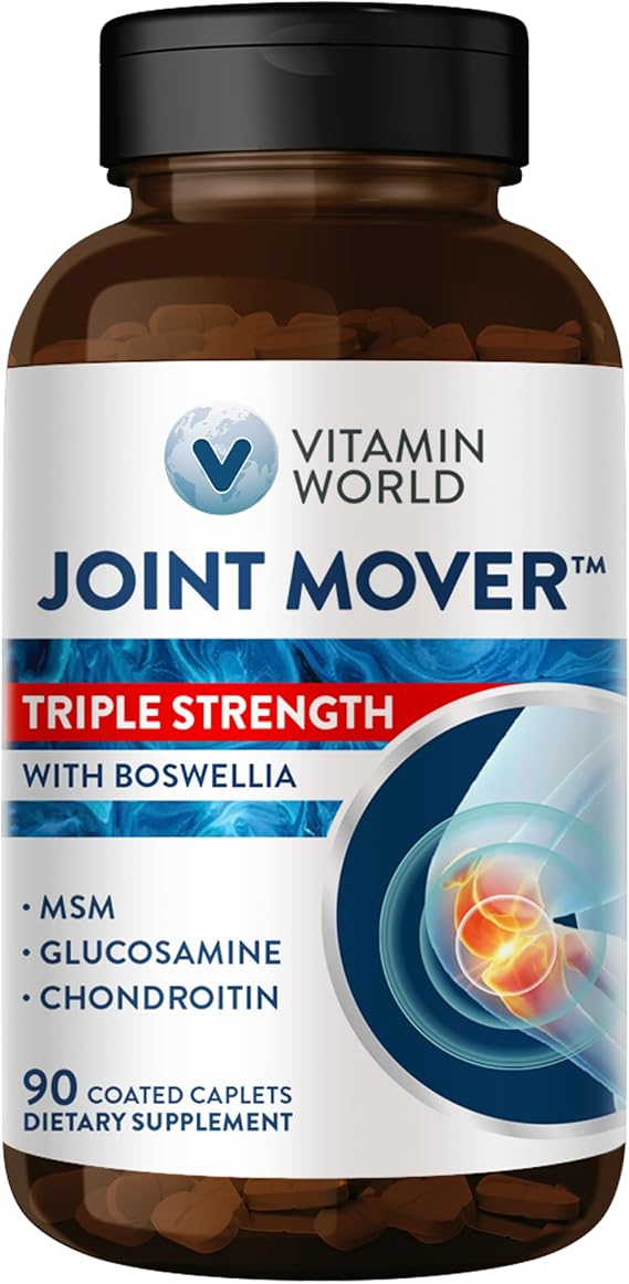 Vitamin World Triple Strength Joint Mover, Glucosamine Chondroitin with MSM