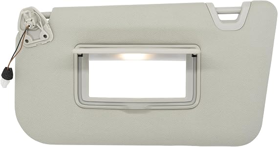 NHILES Driver Side Sun Visor Compatible with Nissan Rogue X-Trail 2014-2020