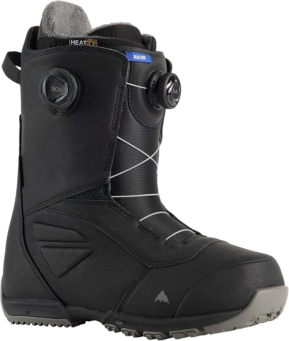 Burton Men's Ruler BOA Snowboard Boots, Size 7, Black